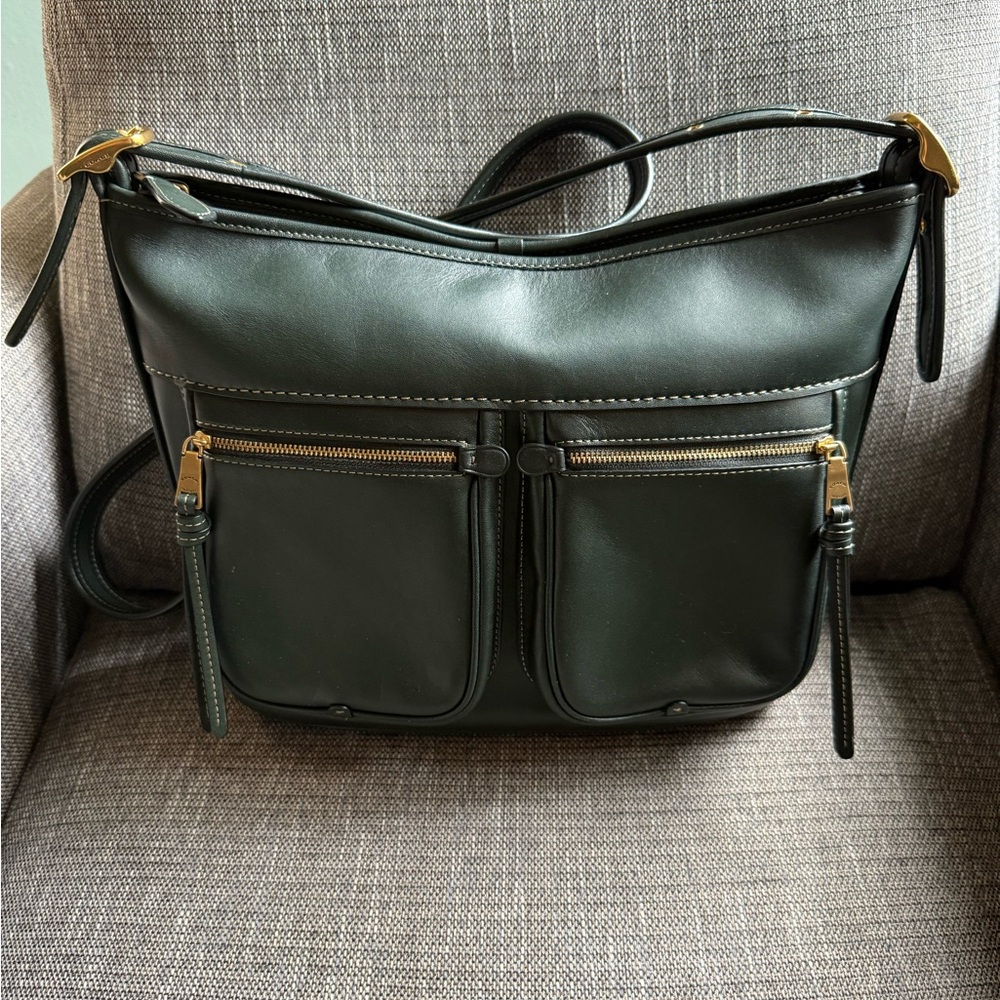 Coach Andie Bag in Glovetanned Leather in Amazon Green - Picture 2 of 13